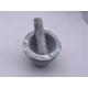 Round Solid Marble Stone Mortar And Pestle Moisture Resistant