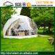 Rustless Large Outdoor Tent , PVC Cover Metal Frame Geodesic Dome Shelter