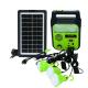 Portable Solar System Lighting With 3 Bulbs And Mobile Phone Charging Function