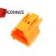 2 Pin Electrical Female Orange Waterproof Housing Auto Connector