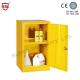 Adjustable Shelves 10 Liter Hazardous Storage Cabinet Metal  Lockable