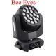Beam Wash LED 19 X 15W Bee Eyes 4 In 1 Moving Head With Zoom For Show