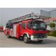 30 Meters Height Six Seats Japanese Chassis 4x2 Drive Aerial Ladder Fire Engine