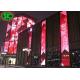 P3.91 led glass screen Hd Outdoor RGB Transparent video Glass led Screen