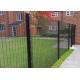 Low Carbon Steel 358 Security Fencing Galvanized Welded Wire Mesh Panel For Airport
