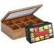 Empty Bamboo Tea Box Set  Packaging Box Shatter - Proof Smooth Surface