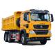 Multimedia System Yes Sinotruk HOWO TX 400 HP 6X4 6.3m Dump Trucks with Air Conditioner