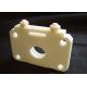 Thermal Insulating Machinable Ceramic Block , Custom CNC Machined Ceramic Components