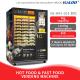 24h Self-Service Fully Automatic Hot Food Vending Machine With Microwave Heating