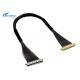 LCD LVDS Cable 30PIN , IPEX 20474 To JAE FI-X30C-NPB Micro Coax LVDS Monitor Cable