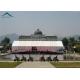 White Lurxury Wedding Tents Water Resistant Tents Wind Load 100km/h