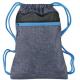 300D Tone Polyester Drawstring Bag , Lightweight Polyester Drawstring Backpack