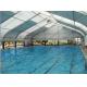 Swimming Outdoor Sports Tent Polygonal Tear Resistant Customized Design Available