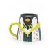 3D Animal Penguin Shaped Ceramic Milk Mugs Porcelain Christmas Gift With Handpainting
