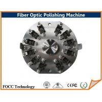 12 Connectors SC / PC Fiber Optic Polishing Plate Connectorised Polish Jigs