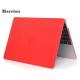 Red PC Mac Crystal Case High Temperature Resistance Prevent Accidentally Dropped