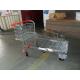 Colored Coating Shopping Trolleys Q195 Low Carbon Steel Platform 600kgs