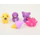 Safe Vinyl Floating Cute Squeeze Bath Toys Lovely Marine Animal For Kids Water Play