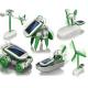 6 in 1 DIY Robot Kit Solar Powered Robot For Children Education