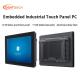 I3 G104 8GB RAM 3mm IP65 Front Embedded 16.7MIndustrial Touch Panel PC