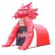 ustom inflatable football tunnel , Football inflatable dragon mascot tunnel