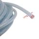 Flexible PVC Transparent Braided Reinforced Hose Polyester fiber braided reinforced pvc hose best quality in alibaba