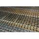 5cm Hole Size Iron Black Woven Wire Mesh Hot Dipped Galvanized