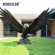 Large outdoor garden metal animal decoration bronze eagle statue