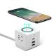 Square Mini Multi Port Mobile Charger 2500W Power Max High Efficiency