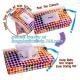 Promotion reusable Zip lockk travel plastic EVA baby tissue wet wipes bag with lid, Eco-friendly plastic colorful wet tiss