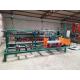 Double Wire  Chain Link Fence Equipment , PLC Control Chain Link Weaving Machine For Fence