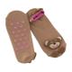 Bear Pattern Cosy Slipper Socks Aloe Infused Women For Cold Weather