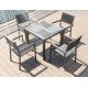 New design Poly Plastic wood Aluminium chairs and table Hotel Outdoor Garden Patio chair