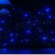 blue Starcloth, Star cloth, DJ Booth Deck Stand Curtain, Backdrop, Multi LED, DJ