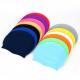 Odorless Watertight Silicone Swimming Hats For Long Hair Drying