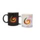 FDA Personalized Color Changing Coffee Mug / Porcelain heat sensitive mug