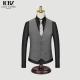 Casual plaid trendy Korean style formal vest business slim vest wedding groomsmen suit vest