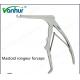 Bayonet Shaped Mastoid Rongeur Forceps CE Certified Otoscopy Instruments for Medical