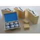 boules/petanque wooden box,can be print/hot stamping logo,wholesale boule,retail petanque