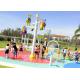 Children Water Playground Equipment Spray Park Equipment 1020X1015X645CM Area