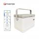 Cold Chain Ice Cooler Box 5L Phefon Outdoor Cooler Box White