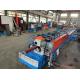 Rectangle Steel Downspout Roll Forming Machine Round Sawing Cutting 5T Decoiler