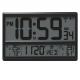 Modern Design Digital Wall Clock with Indoor and Outdoor Temperature Monitoring