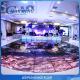 Waterproof IP65 LED Floor Tiles Screen Panel RGB Full Color 3840Hz For Weeding Dance Shows