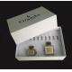 Luxury VIP Pretty Golden Foil Brand Present High EVA Holder Glossy Perfume Set Box