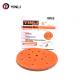 Round Orange 800 Grit Ceramic Sanding Disc For Polishing