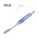 Comfortable Silicone Brush Head Transparent Handle Suction Toothbrush for Patients