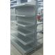 Cold Rolled Steel Supermarket Display Shelving Racks / Adjustable Storage Shelf