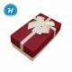 Red Decorative Hard Cardboard Gift Boxes Customized Shape Unique Design