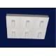 Industrial White Color Machinable Ceramic Block Porcelain Electrical Connecting Blocks